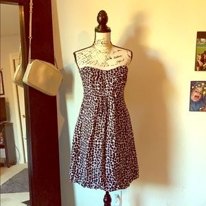 White House Black Market Strapless Dress